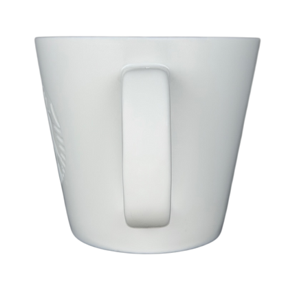 Etched Siren Tall White 12oz Mug 2015 Starbucks