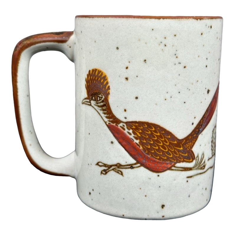 Roadrunner Cactus Speckled Mug Otagiri