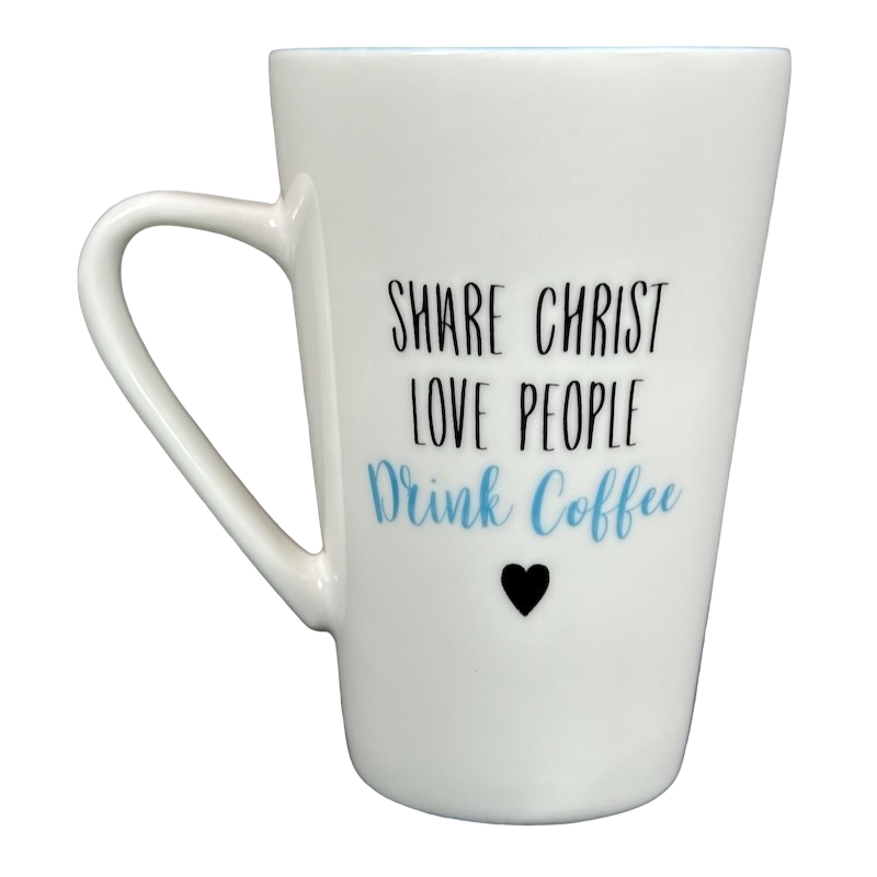 Share Christ Love People Drink Coffee Mug Joyce Meyer