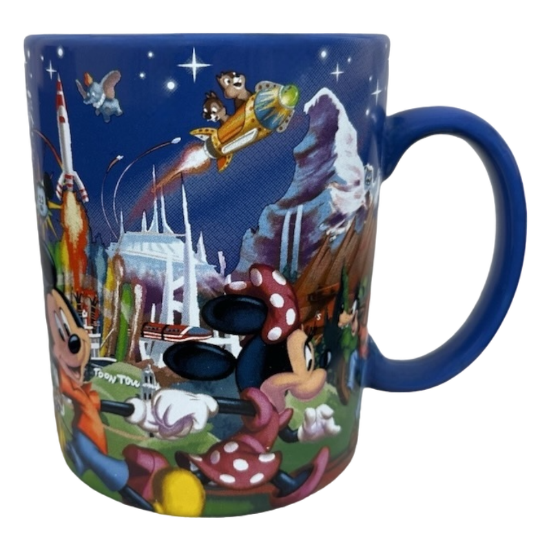 Disneyland Resort Characters And Attractions Large Mug Disney Parks