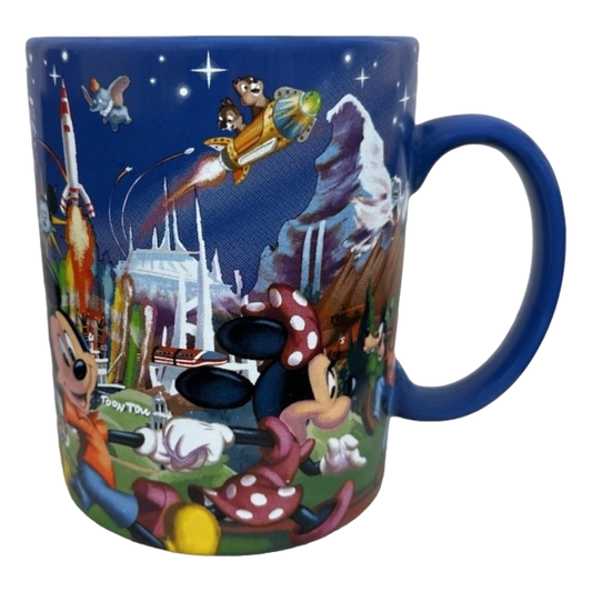 Disneyland Resort Characters And Attractions Large Mug Disney Parks