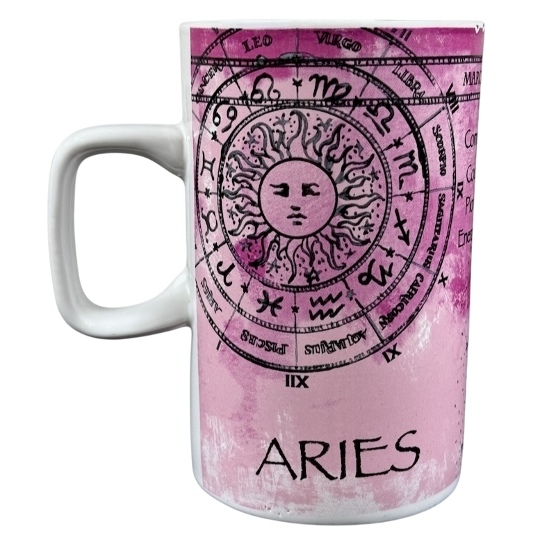 Aries Tall Zodiac Mug Fisher