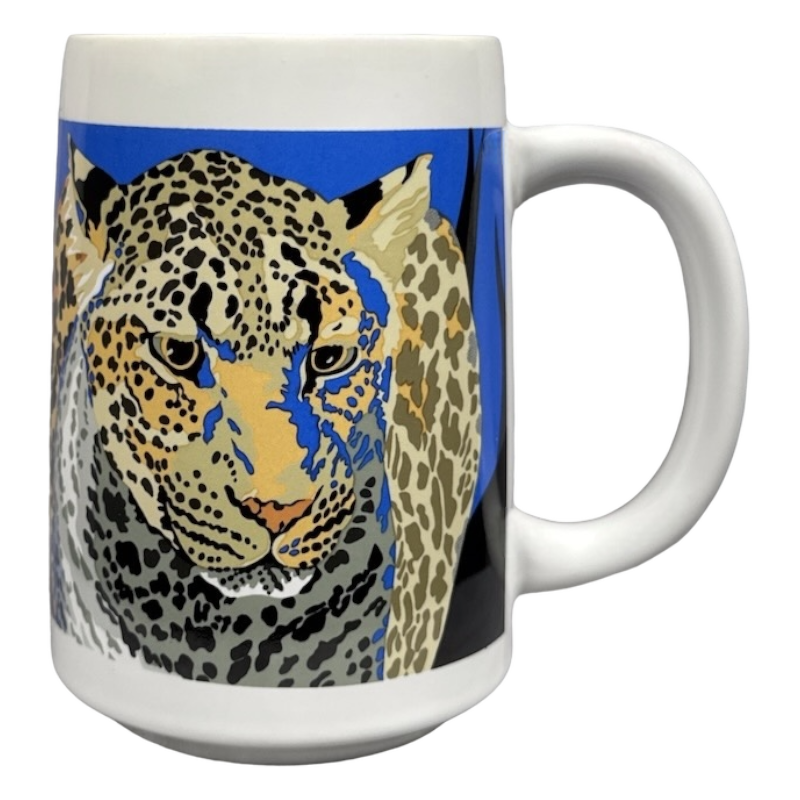 Lady Leopard Tom Taylor Large Mug Otagiri