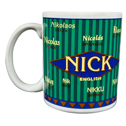 NICK International Names Mug Giftcraft