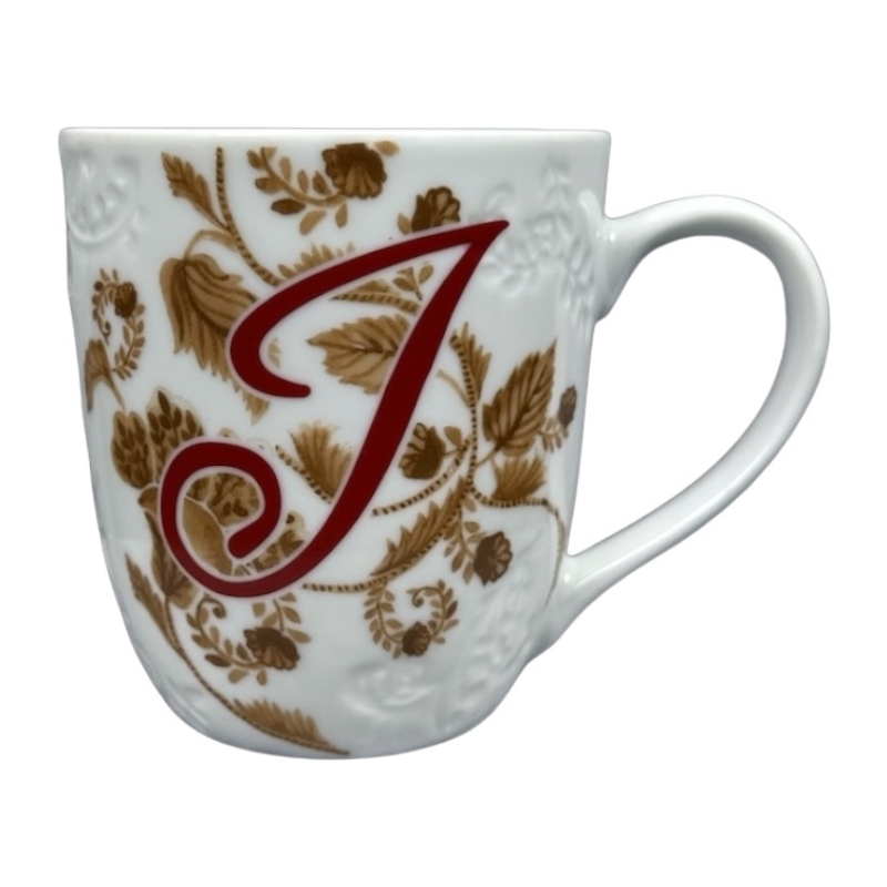 Ava Letter "J" Monogram Initial Mug Pier 1 Imports