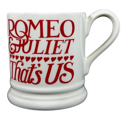 Romeo & Juliet That's US Mug Emma Bridgewater