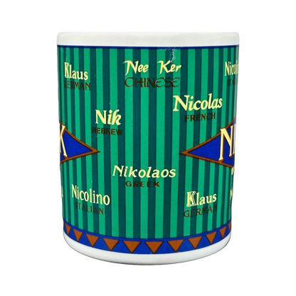 NICK International Names Mug Giftcraft