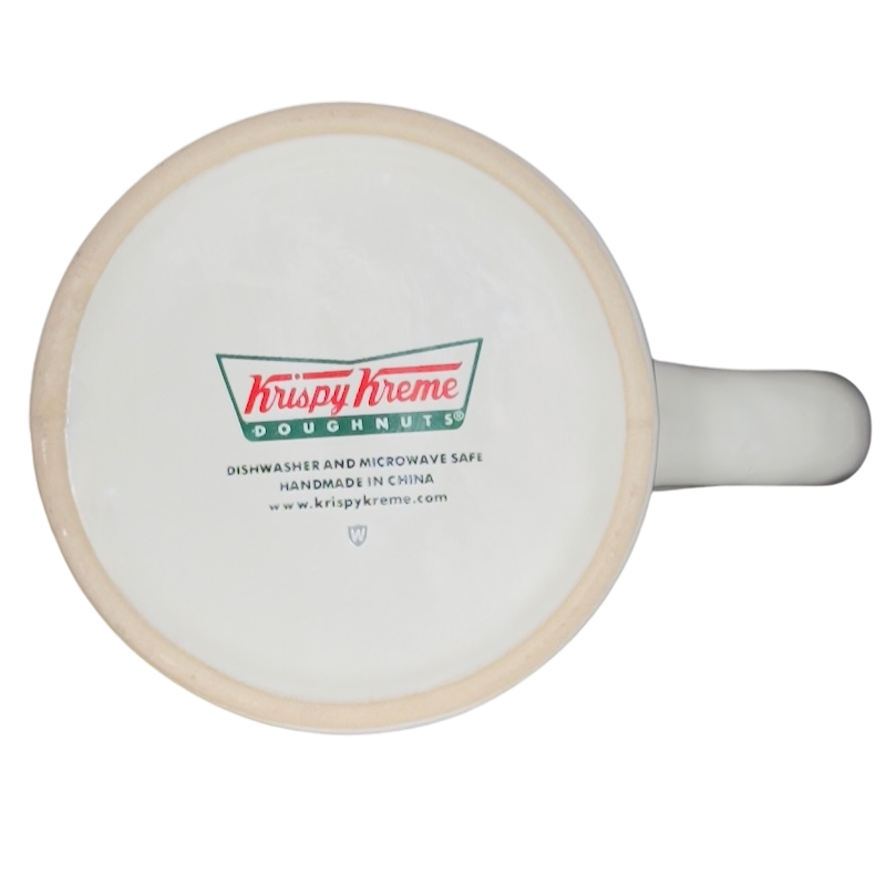 Krispy Kreme Doughnuts Embossed Mug