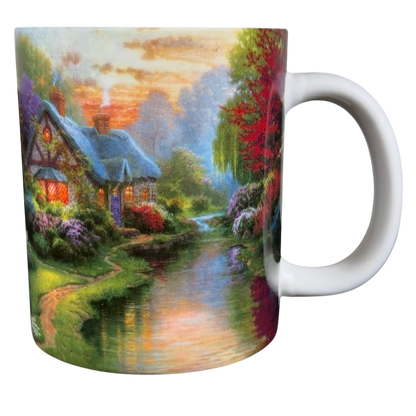 A Quiet Evening Thomas Kinkade Mug Amcal