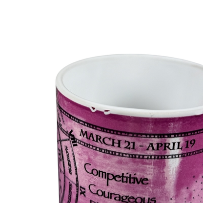 Aries Tall Zodiac Mug Fisher