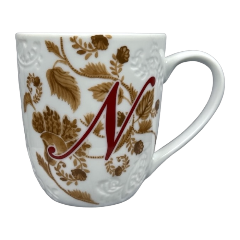 Ava Letter "N" Monogram Initial Mug Pier 1 Imports