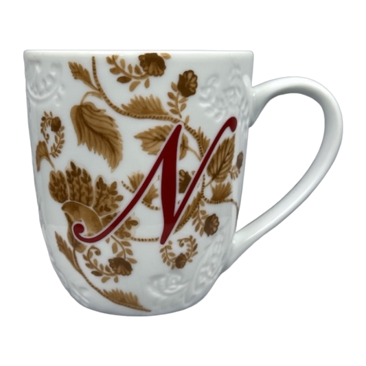 Ava Letter "N" Monogram Initial Mug Pier 1 Imports