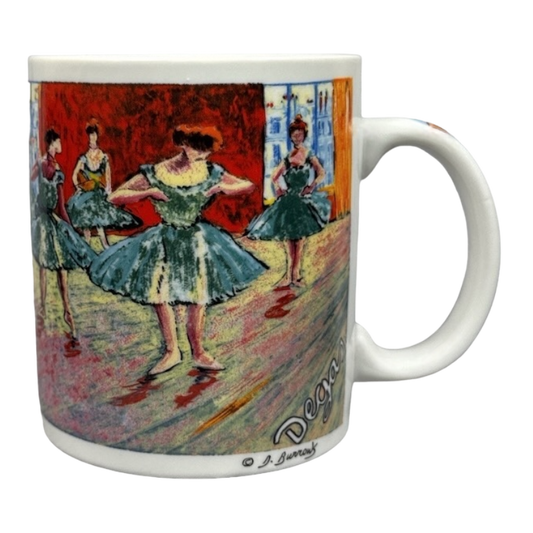 Ballerina Dancers Edgar Degas Master Impressionists D Burrows Mug Chaleur