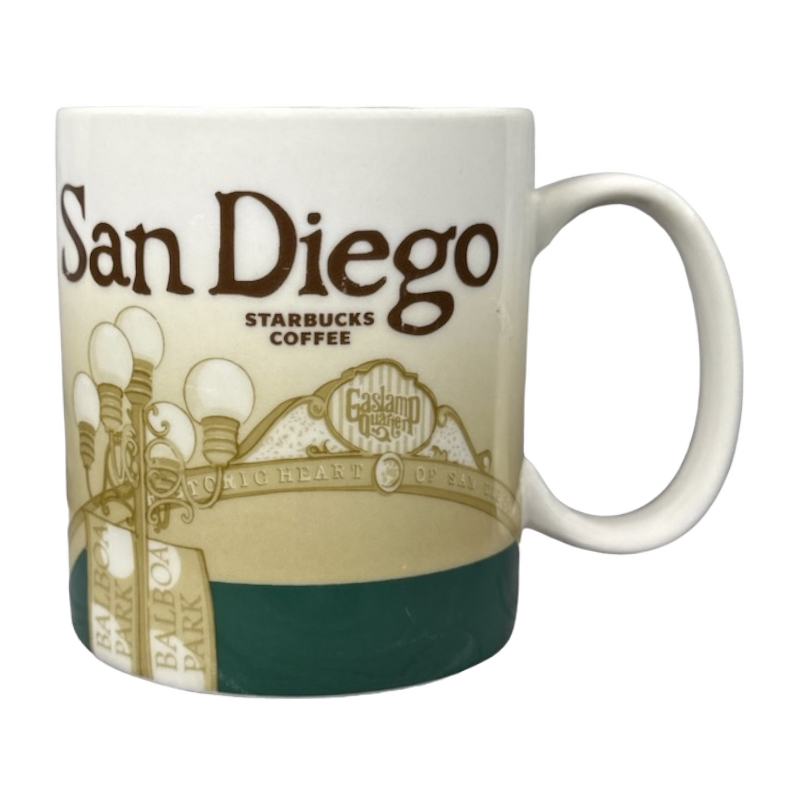 Global Icon Collector Series San Diego 16oz Mug 2011 Starbucks