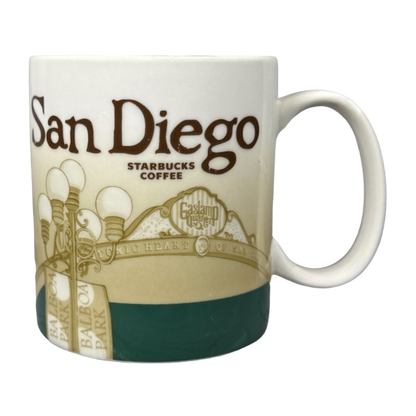 Global Icon Collector Series San Diego 16oz Mug 2011 Starbucks