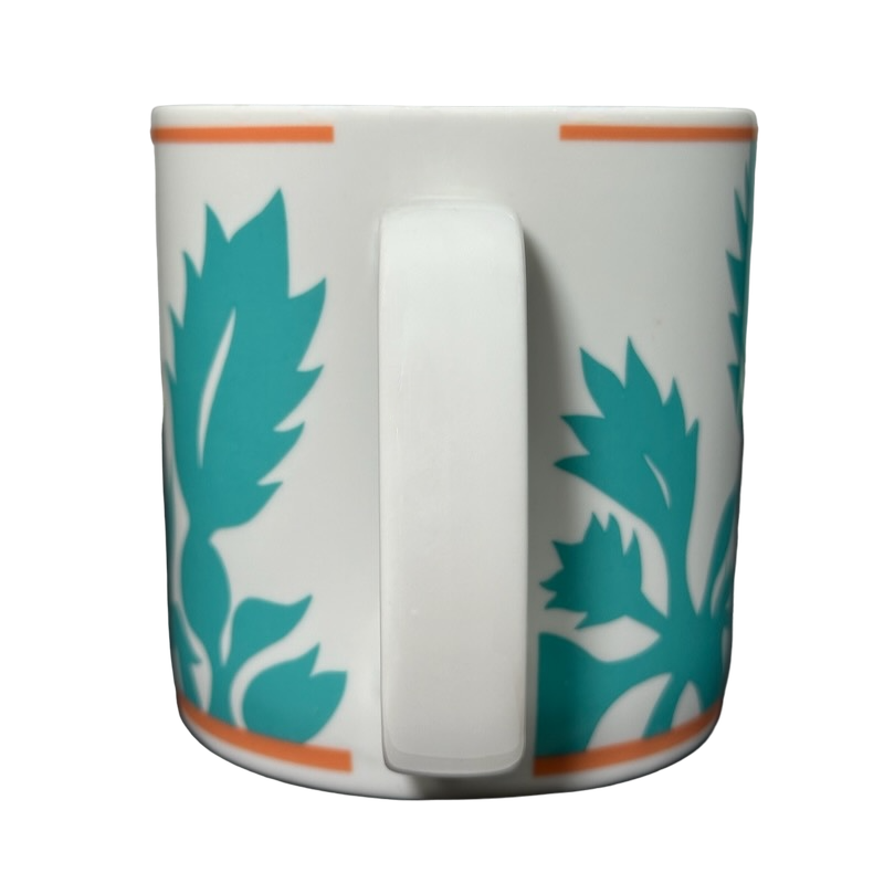 ULU Mamo Turquoise Floral Mug Island Heritage