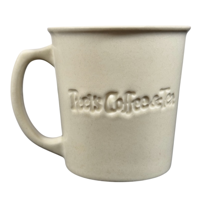 Peet's Coffee & Tea Engraved Mug Hoganas Keramik