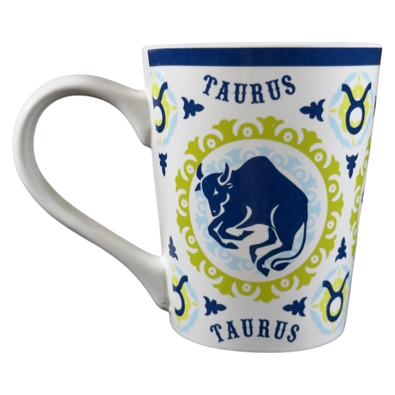 Taurus Persistent & Determined Oversized Zodiac Mug Fisher