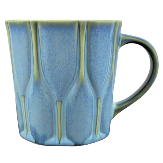 Lucky Blue Green Bamboo Embossed Mug Starbucks