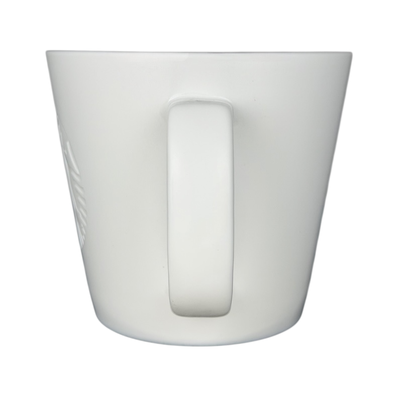 Etched Siren Tall White 12oz Mug 2015 Starbucks