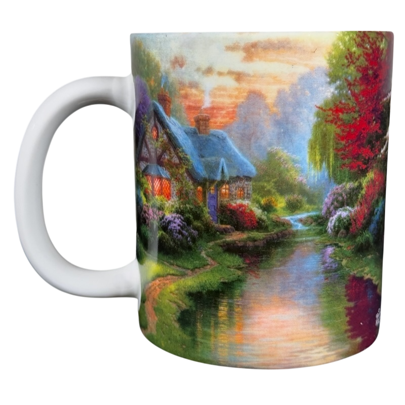 A Quiet Evening Thomas Kinkade Mug Amcal