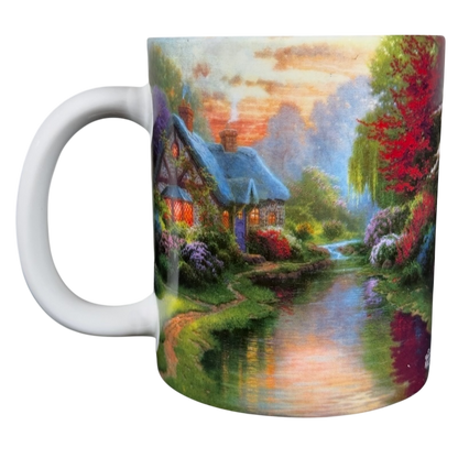 A Quiet Evening Thomas Kinkade Mug Amcal