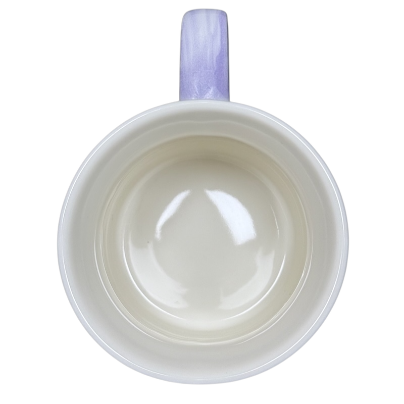 Floral Purple & Pink Butterflies Ridged Mug Sheffield Home