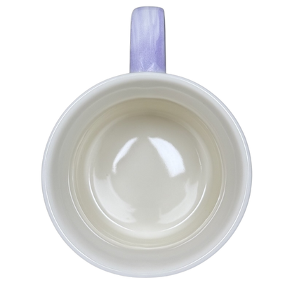 Floral Purple & Pink Butterflies Ridged Mug Sheffield Home