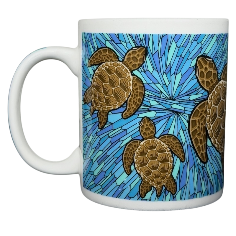 Honu Glass Mug The Islander Group
