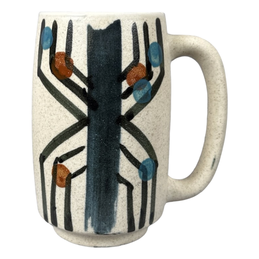 Mid Century Modern Abstract Speckled Large Mug Arnart