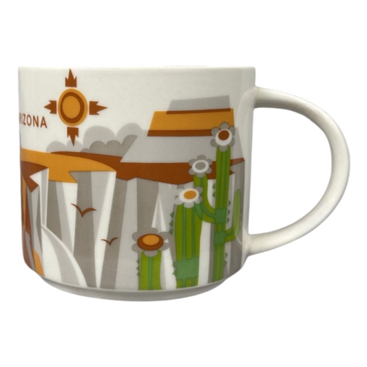 You Are Here Collection Arizona 14oz Mug 2017 Starbucks