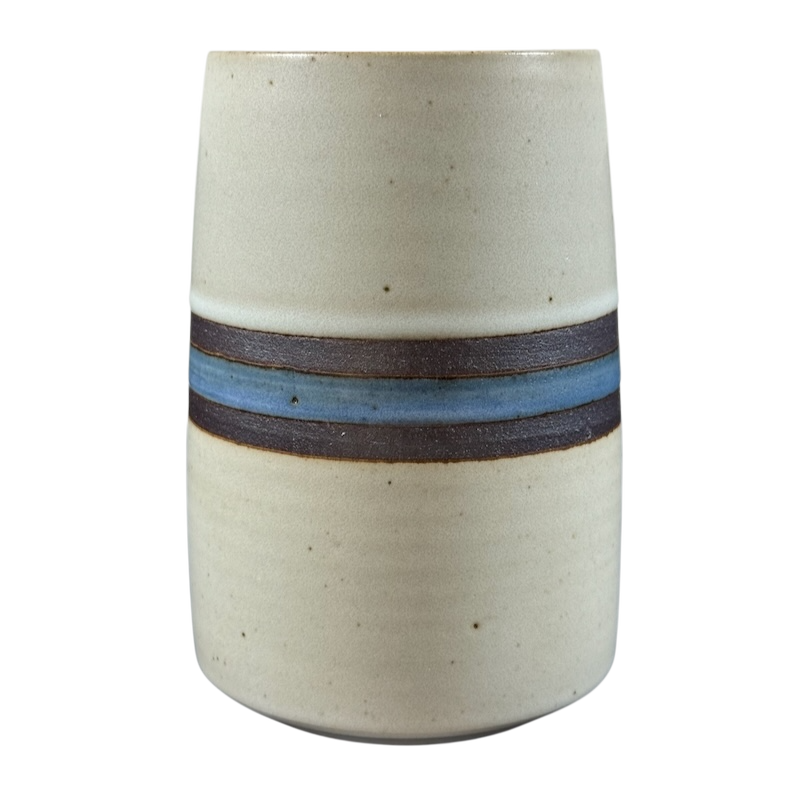 Horizon Striped Gray Tankard Grand Mug Otagiri