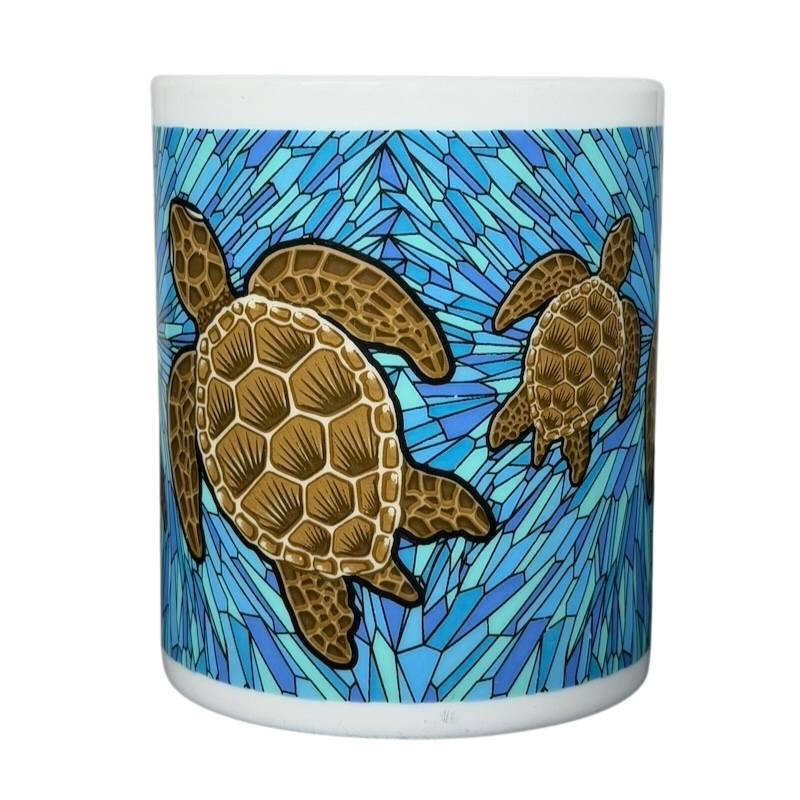 Honu Glass Mug The Islander Group