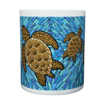 Honu Glass Mug The Islander Group
