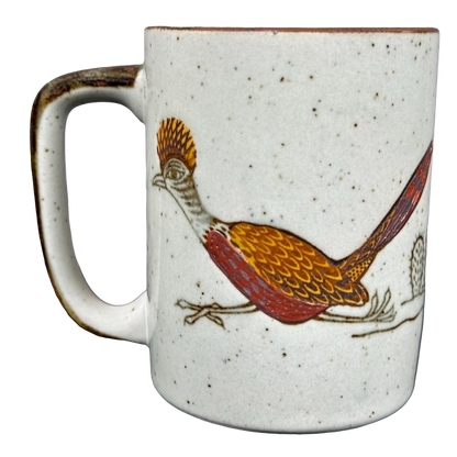 Roadrunner Cactus Speckled Mug Otagiri