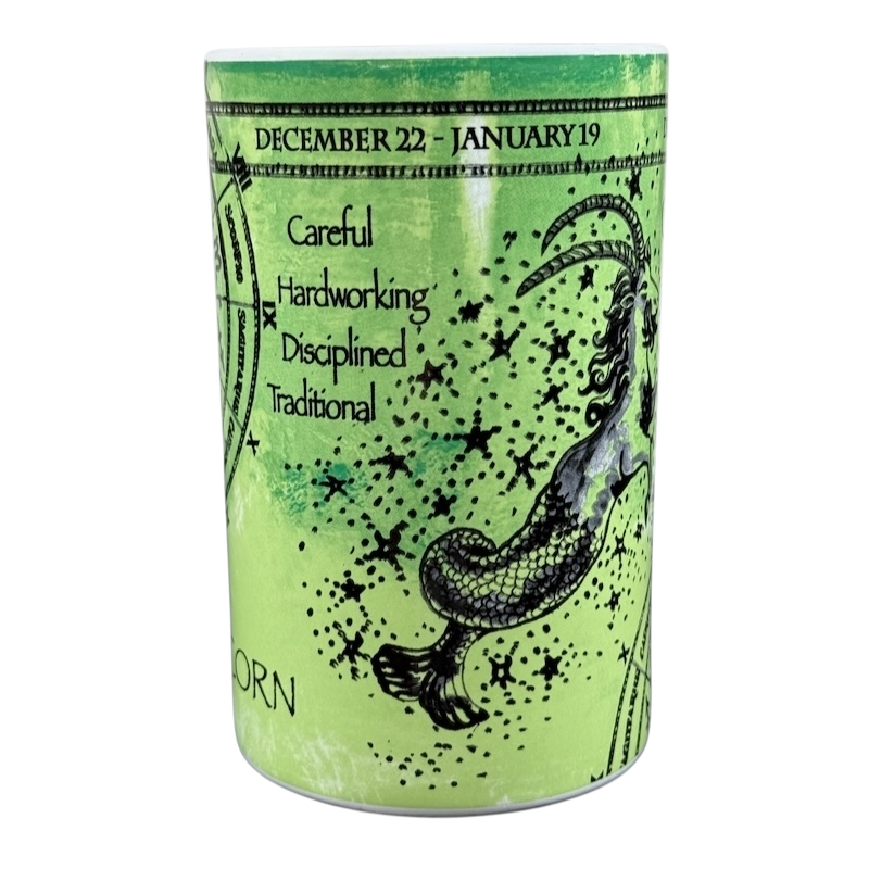 Capricorn Tall Zodiac Mug Fisher