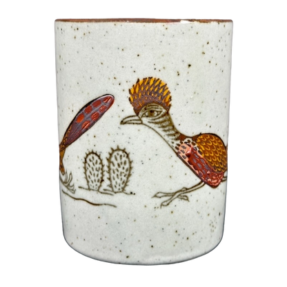 Roadrunner Cactus Speckled Mug Otagiri