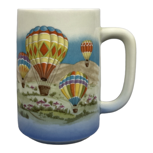 Hot Air Balloons Over The Countryside Large Mug Otagiri