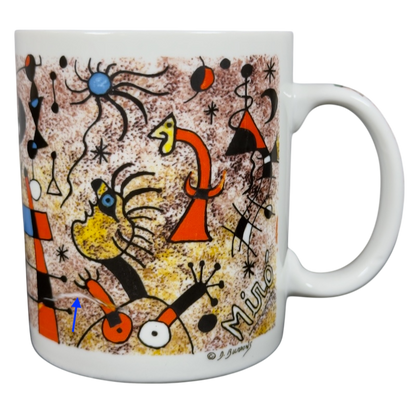 Joan Miro Art Deco Surrrealism Masters Collection D Burrows Mug Chaleur