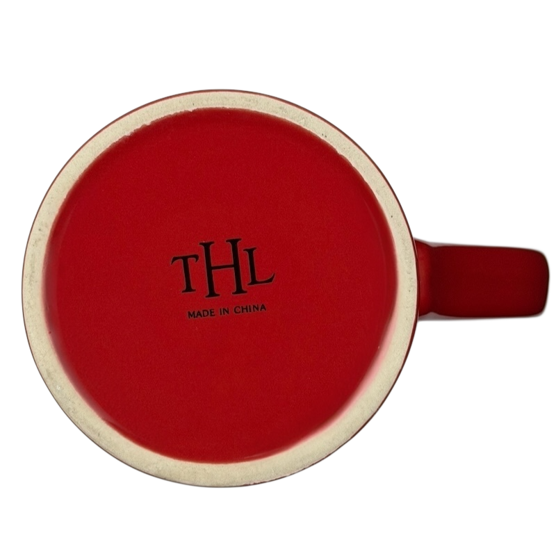 I Love You Red Mug With White Interior And Red Heart Inside THL