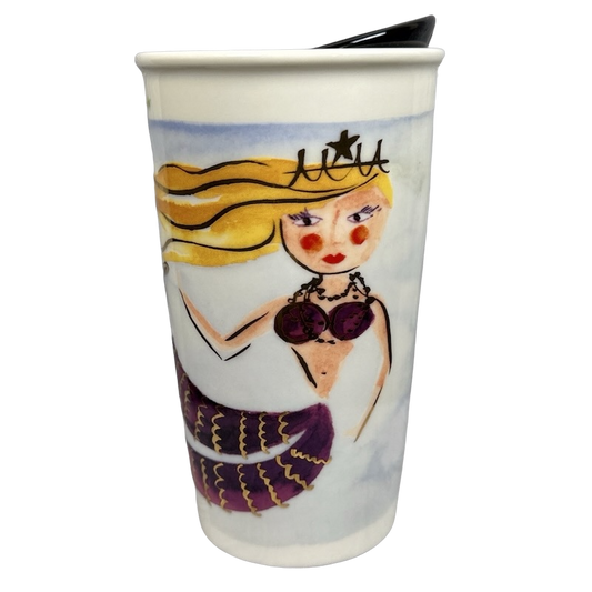 Dot Collection Siren Swimming 12oz Tumbler 2015 Starbucks