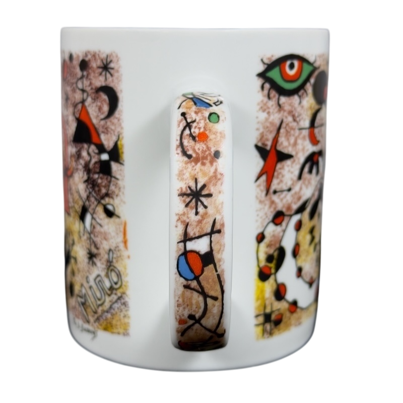 Joan Miro Art Deco Surrrealism Masters Collection D Burrows Mug Chaleur