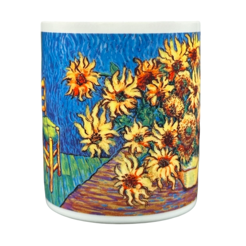 Vincent Van Gogh Sunflowers And The Bedroom Mug