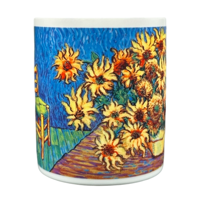 Vincent Van Gogh Sunflowers And The Bedroom Mug