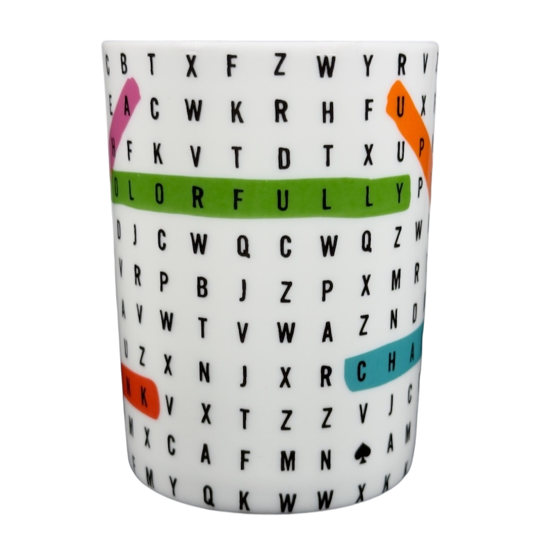 Kate Spade Say The Word Mug Lenox