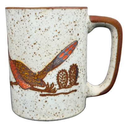 Roadrunner Cactus Speckled Mug Otagiri