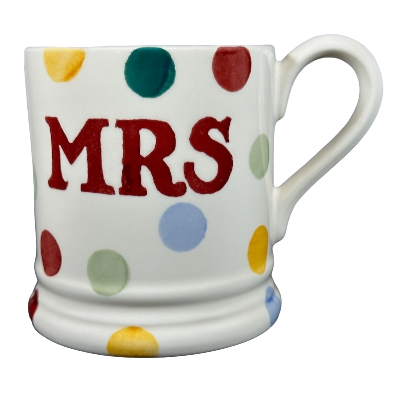 MRS Colorful Polka Dots Mug Emma Bridgewater