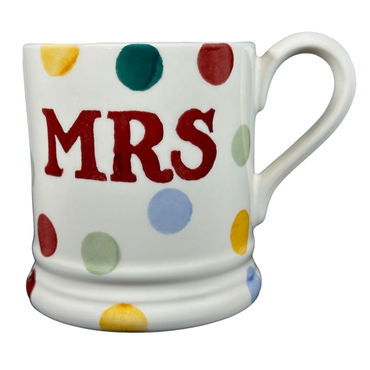 MRS Colorful Polka Dots Mug Emma Bridgewater