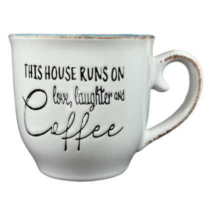 This House Runs On Love Laughter And Coffee Wax Warmer Mug Scentsy