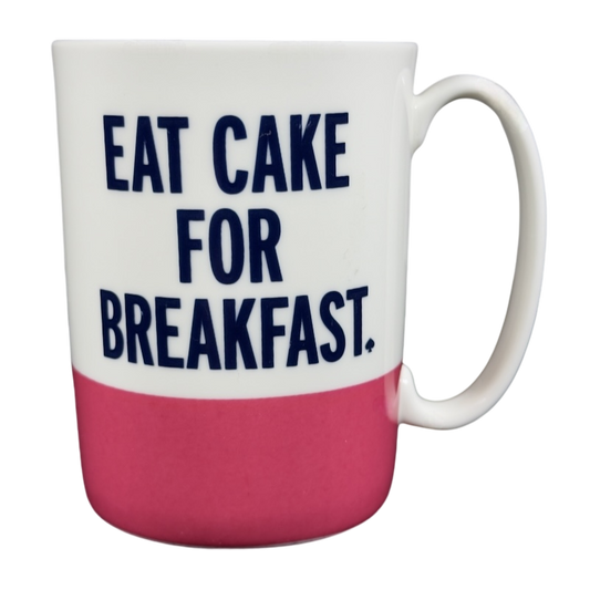 Kate Spade Things We Love Eat Cake For Breakfast Mug Lenox